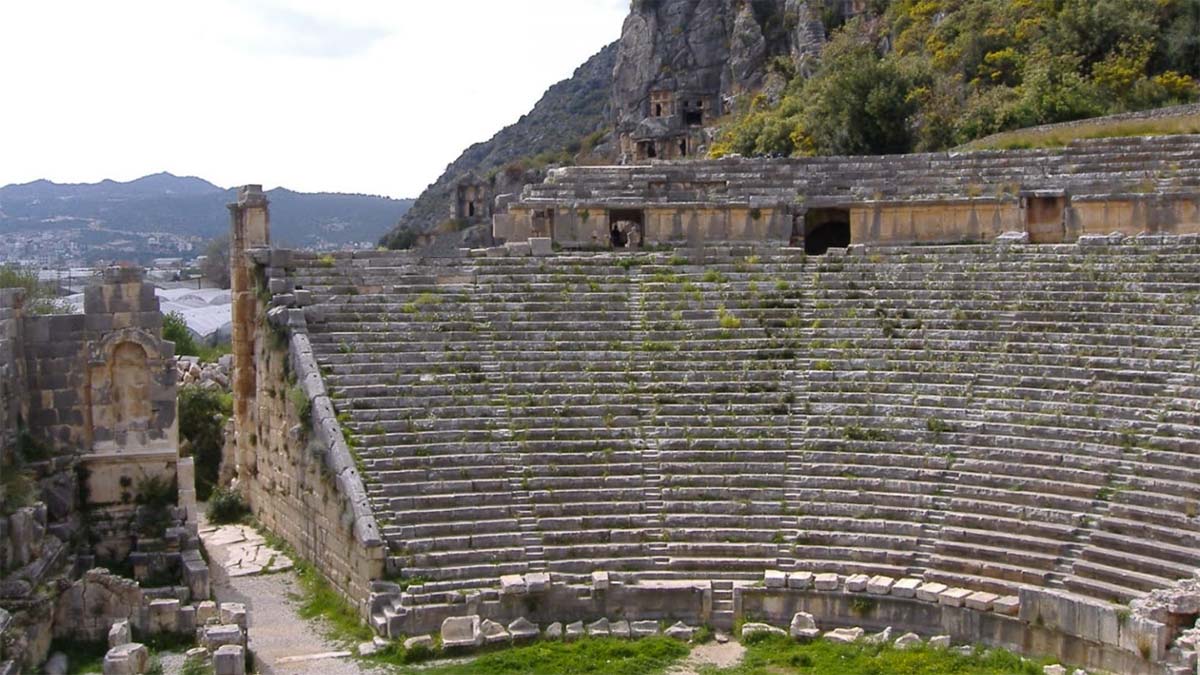 Myra Antik Kenti Roma Tiyatrosu