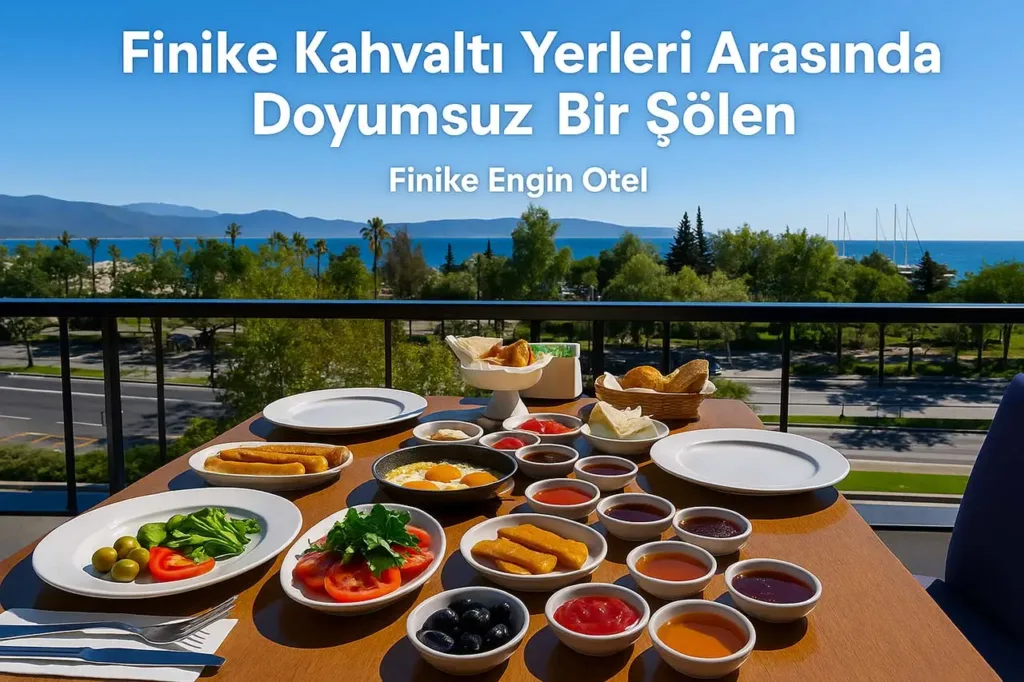 Finike Kahvaltı Yerleri Arasında Doyumsuz Bir Şölen